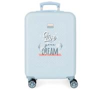 Valise enfant - Movom - Valise fille ""Live your dream"" - 55 x 38 x 20 cm - Bleu ciel