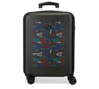 Valise enfant - Roll Road - Valise cabine garçon ""Next Level"" - 55 x 38 x 20 cm - Noir