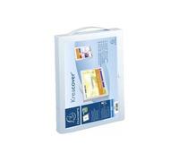 Exacompta Boîte de rangement A4 – Capacité 350 feuilles, 40 mm – Blanc