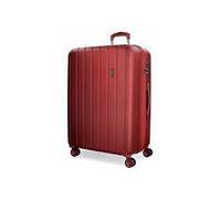 - Valise extensible 65cm Wood - rouge - 11139