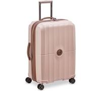 DELSEY Paris - St Tropez - Valise Moyenne Rigide Extensible - 67x44x31 cm - 77 litres - L - Rose