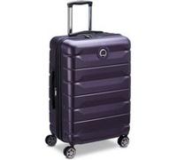 DELSEY Paris - AIR Armour - Valise Moyenne Rigide Extensible - 68x44x32 cm - 77 litres - L - Violet Foncé