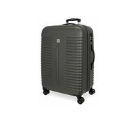 - Valise extensible 70cm "India" - anthracite - 70 x 48 x 27 cm - Gris