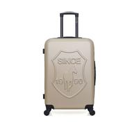 gentleman farmer - valise weekend damon 65 cm 4 roues - blanc blanc G