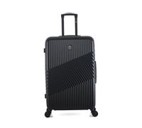 gentleman farmer - valise grand format abs/pc peter 4 roues 75 cm - noir noir