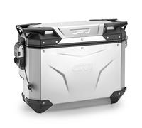 Valise Givi TREKKER OUTBACK EVO SMART 33 LITRES A DÉGAGEMENT (COTE DROIT) SANS BARILLET - Anodisé
