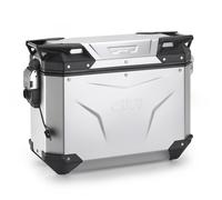 Valise Givi TREKKER OUTBACK EVO SMART 37 LITRES (COTE DROIT) SANS BARILLET - Anodisé