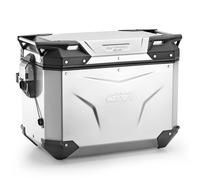 Valise Givi TREKKER OUTBACK EVO SMART 44 LITRES (COTE DROIT) SANS BARILLET - Anodisé