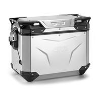 Valise Givi TREKKER OUTBACK EVO SMART 48 LITRES (COTE DROIT) SANS BARILLET - Anodisé