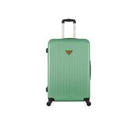 Valise grand format abs agata 4 roues 75 cm - vert eau