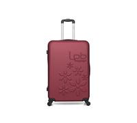 - valise grand format abs eleonor 4 roues 75 cm - bordeaux