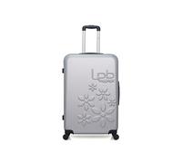 - valise grand format abs eleonor 4 roues 75 cm - gris