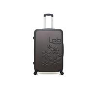 - valise grand format abs eleonor 4 roues 75 cm - gris fonce