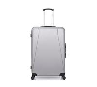 hero - valise grand format abs lanzarote 75 cm 4 roues - gris gris G