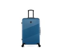 - valise grand format abs/pc peter 4 roues 75 cm - marine