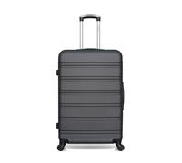 hero - valise grand format abs renoso 75 cm 4 roues - gris fonce gris fonce