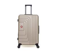 Valise Grand Format ABS RÜTI 4 Roues - beige - SWISS KOPPER 75x47x29cm