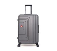 - valise grand format abs rüti 4 roues 75 cm - gris fonce