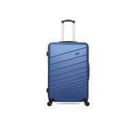 - valise grand format abs tigre 4 roues 75 cm - marine
