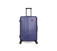 - valise grand format abs uster 4 roues 75 cm - marine