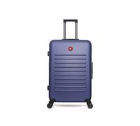 - valise grand format abs wil 4 roues 75 cm - marine