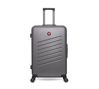 Valise Grand Format ABS ZURICH 4 Roues - gris - SWISS KOPPER 75x47x29cm