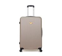 LPB - Valise Grand Format ABS AGATA 4 Roues 75 cm Beige