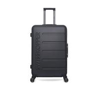 Valise Grand Format AIGLE 4 Roues - NOIR - SWISS KOPPER 75x47x29cm