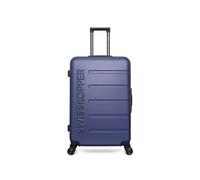swiss kopper - valise grand format abs aigle 4 roues 75 cm - marine marine