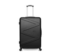 Valise Grand Format AMAZONE 4 Roues - noir - WAVE PARIS 75x47x29cm
