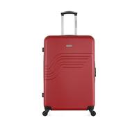 - valise grand format abs queens 4 roues 75 cm - bordeaux