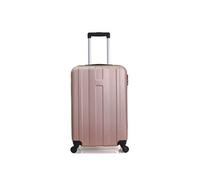 - valise grand format atlanta 75 cm 4 roues - rose dore
