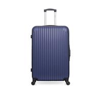 Valise Grand Format CARPATES 4 Roues - bleu - HERO 75x47x29cm