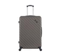 Valise bluestar grand format abs cite 4 roues 75 cm marron marron