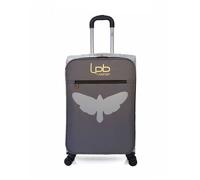 Valise Grand Format CLARA 78 cm 4 Roues - gris - LPB LUGGAGE 78x45x27cm