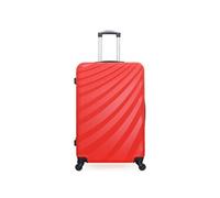 - valise grand format danube 75 cm 4 roues - rouge
