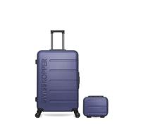 Valise Grand Format et Vanity - SWISS KOPPER - AIGLE - Coque Rigide - Cadenas TSA - Lot de 2