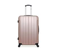 Valise Grand Format FOGO 4 Roues - rose - HERO 75x47x29cm