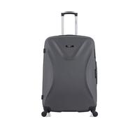 bluestar - valise grand format abs garibaldi 75 cm - gris fonce gris fonce