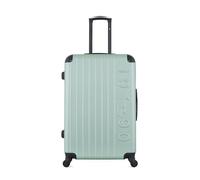 - valise grand format abs porter 4 roues 75 cm - vert eau