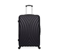 HERO - Valise Grand Format ABS LAGOS 75 cm 4 Roues Noir