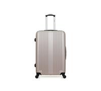- valise grand format lipari 75 cm 4 roues - beige