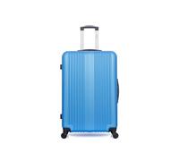 - valise grand format lipari 75 cm 4 roues - bleu
