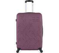 Valise grand format abs naïs 4 roues 75 cm - prune