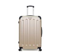 valise grand format rigide madrid - beige