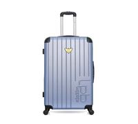 lpb- valise grand format abs marianne 75 cm - bleu bleu