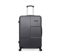 bluestar - valise grand format miami 75 cm 4 roues - gris fonce gris fonce