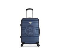- valise grand format abs mimosa-a 4 roulettes 70 cm - marine