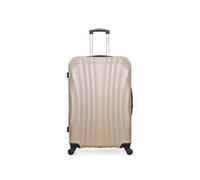 - valise grand format moscou 75 cm 4 roues - beige