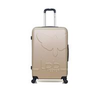Valise Grand Format NORINE-A 70 cm 4 Roues - beige - LPB LUGGAGE 70x44x29cm